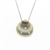 SG1044 18k White Gold Diamond Seashell Necklace