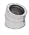 VA316-EL0515 - 5" Ventis Class-A All Fuel Chimney, 316L Stainless Steel, 15 Degree Elbow Kit