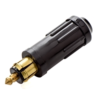 Male plug for accessory socket, 61138060106, 61 13 8 060 106, electrical plug for accessories bmw oilhead, accessory plug bmw airhead,