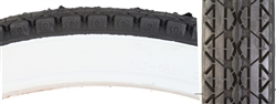 Whitewall Cruiser Bike Tire 26 x 2.125