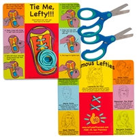 Learn to Tie Left Handed Plus Two Bonus Scissors