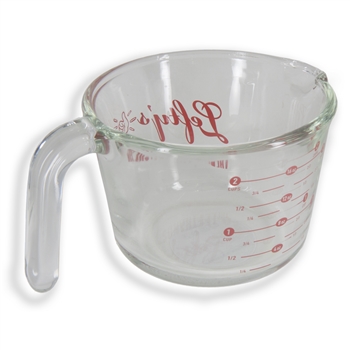 2 Cup Glass Lefty Measuring Cup