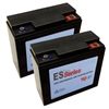 ES1240 Replacement Battery Set (Sold As A Pair)