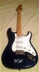 Black Shelton from the Voice Autographed Strat Style Electric Guitar 100% Authentic