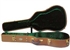Superior CD-2510 Dreadnought Deluxe Velvet Lined Vintage Guitar Hard Case - Brown