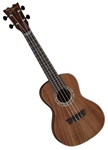 Dean Concert Size Ukulele Guitar in Exotic Koa Wood