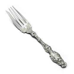 Lily by Whiting Div. of Gorham, Sterling Cold Meat Fork, Monogram SFC