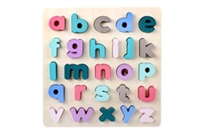 Lower Case Wooden Alphabet Puzzle