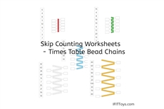 Skip Counting Worksheets (PDF)