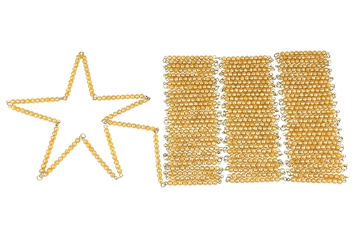 IFIT Montessori: Golden Bead Chain of 1000 (N Beads)