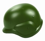 TG000G Green Plastic PASGT M88 Helmet - 3L-INTL