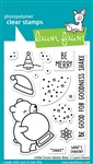Lawn Fawn - Little Snow Globe Bear Stamp Set