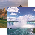 Reminisce - 12X12 Patterned Paper Niagara Falls
