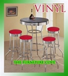 red vinyl hot rod barstools chrome table black white round bar stools stool swivels foot rest ring cushion seat cave man chair chairs diner metal dining finish pad padded pub pubstools restaurant