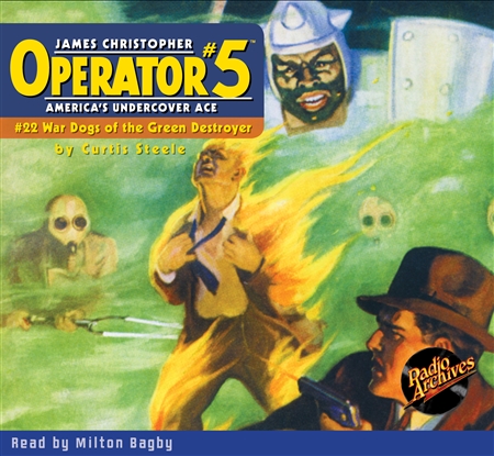 Operator #5 Audiobook - #22 War Dogs of the Green Destroyer