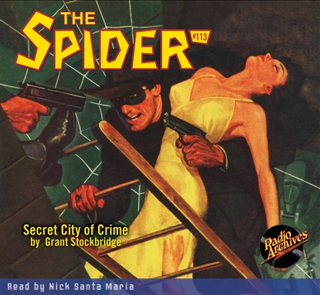 The Spider Audiobook - #113 Secret City of Crime