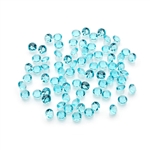 Diamond Ice, 1 Carat, High Lustre Acrylic Gems - Aqua (2000 Pieces)