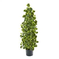 39” Variegated Holly Leaf Artificial Tree (Real Touch)