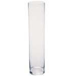 Cylinder Glass Vase 5x24