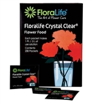 Floralife CRYSTAL CLEAR® Flower Food 300, 1Qt./1L packet, 100 box, 600/case