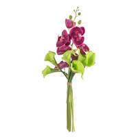 21" Magenta Orchid with Calla Bundle