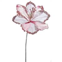 20" Pink Amaryllis, 9" Flower 3/Bag