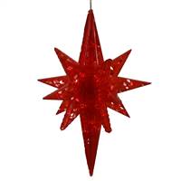 50Lt x 20" Red LED Bethlehem Star