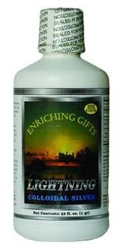 Lightning Colloidal Silver - 32 ounces - Enriching Gifts