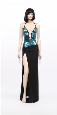 Kamala Collection Sexy Evening Gowns - Princess sequin dress