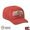 Hat: BOB Toys 1/12th Red Shrimp Baseball Cap