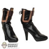 Shoes: GD Toys Female Leather-Like High Heel Boots