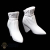 Boots: Hot Toys Female White Molded Boots