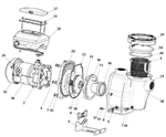 075139 Pentair  Pump replacement parts