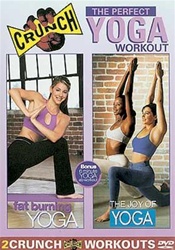 Crunch Perfect Yoga DVD Fat Burning And Joy Of Yoga