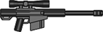 BrickArms HCSR (High Caliber Sniper Rifle) Black
