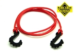 Gear Head RC 24" Tow Rope with Hooks, Red