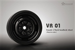 Gmade 1.9" VR01 Beadlock Wheels (Black) (2)