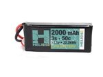 Helios RC 3S 11.1V 2000mAh 50C LiPo Battery - EC3