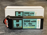Helios RC 3S 11.1V 3000mAh 45C LiPo Battery - XT60