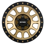 Pro-Line Method 305 NV Aluminum 2.9" Wheel Faces for SCX6 - Bronze (2)
