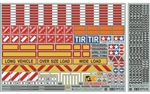 Tamiya RC Sticker Set for 1/14 Scale R/C Truck & Trailer