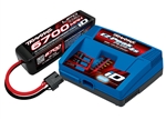 Traxxas 4S Completer Pack with (1) 4S 14.8V 6700mAh LiPo Battery and (1) EZ-Peak Charger
