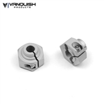 Vanquish Products 12mm Clamping Hex Hub Clear Anodized (2)
