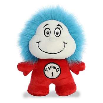 Small Stuffed Thing 1 and Thing 2 Dr. Seuss Dood Plush by Aurora