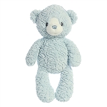 Huggy Bear the Baby Safe Plush Blue Bear by Ebba
