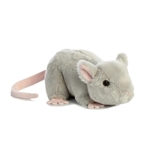 Little Cheddar the Stuffed Mouse Mini Flopsie by Aurora