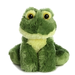 Little Frolick the Stuffed Frog Mini Flopsie by Aurora