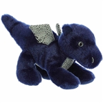 Little Sapphire the Stuffed Blue Dragon Mini Flopsie by Aurora