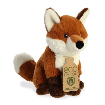 Eco Nation Stuffed Fox by Aurora
