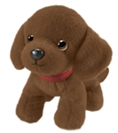 Pup E. Dog the Stuffed Chocolate Lab Puppy by First and Main